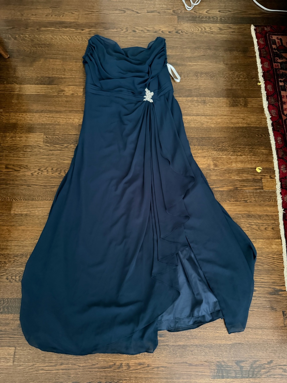 Azazie Navy Evening Dress